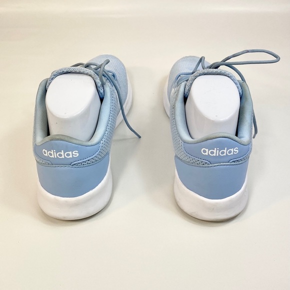 Adidas’s Cloudform QT Racer Sneaker, Light Blue, Running Shoe, Women’s US 9 - Picture 4 of 7